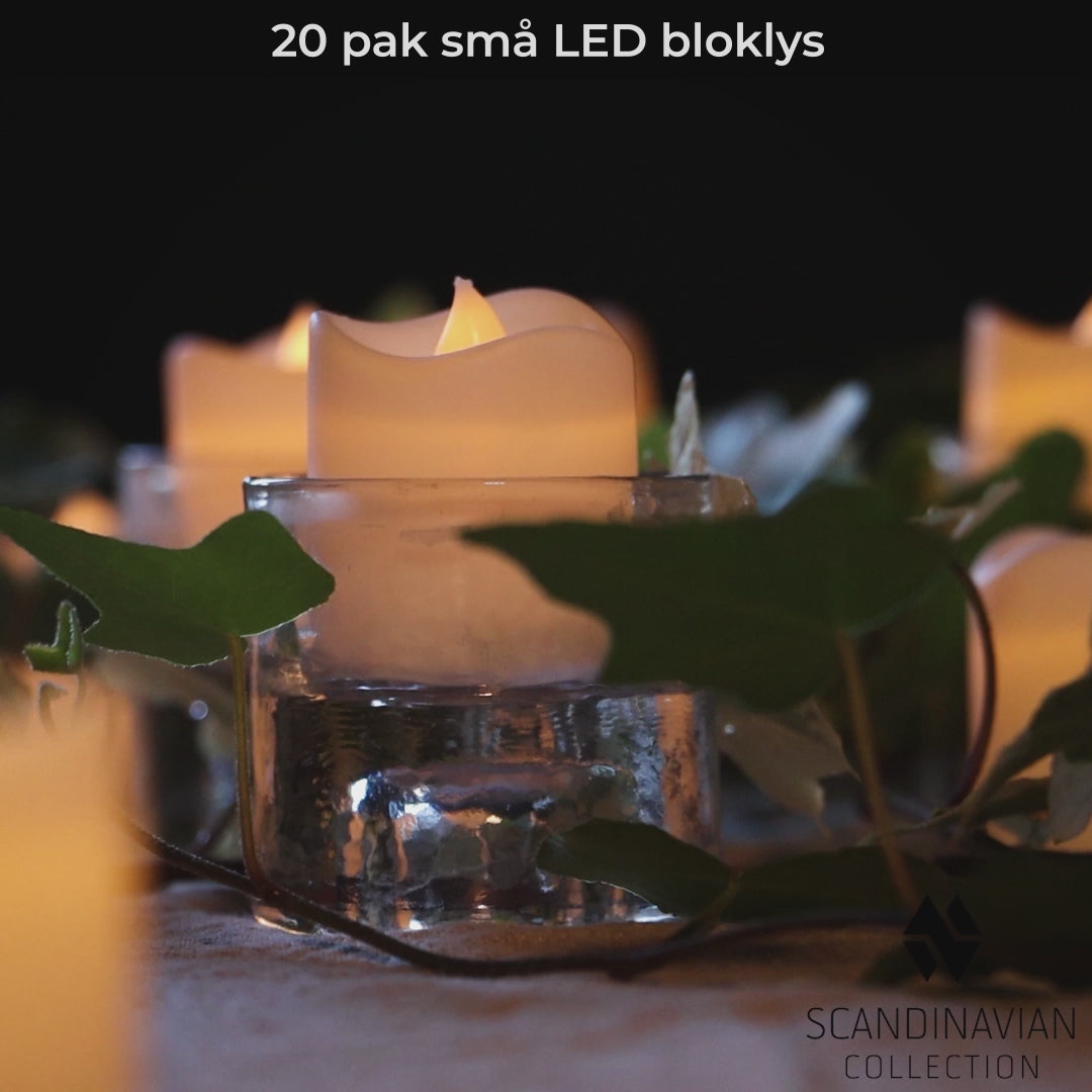 LED-bloklys (20-pak)