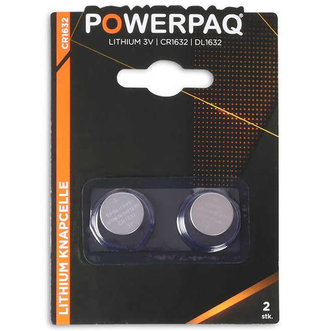 PowerPaq – Batteri CR1632 (2-pak)