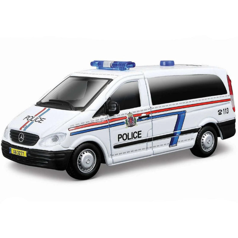 Burago – Mercedes-Benz Vito Politibil 1:50