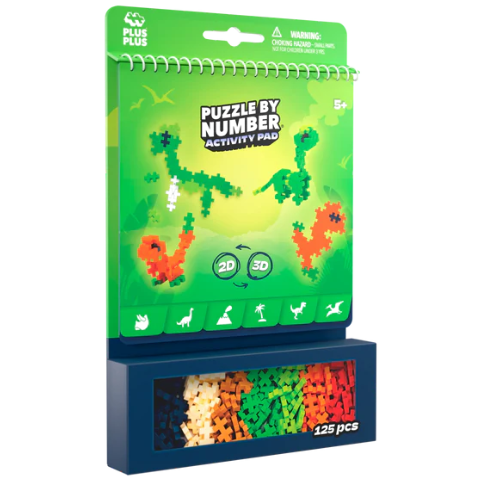 Plus-Plus – Activity Pad Dinosaurs (4347)