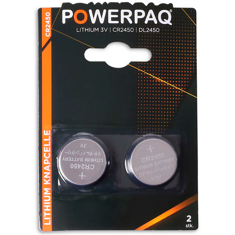 PowerPaq – Batteri CR2450 (2-pak)