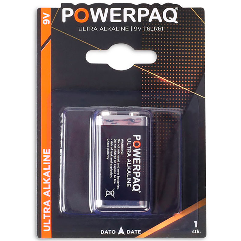 PowerPaq – Batteri 9V