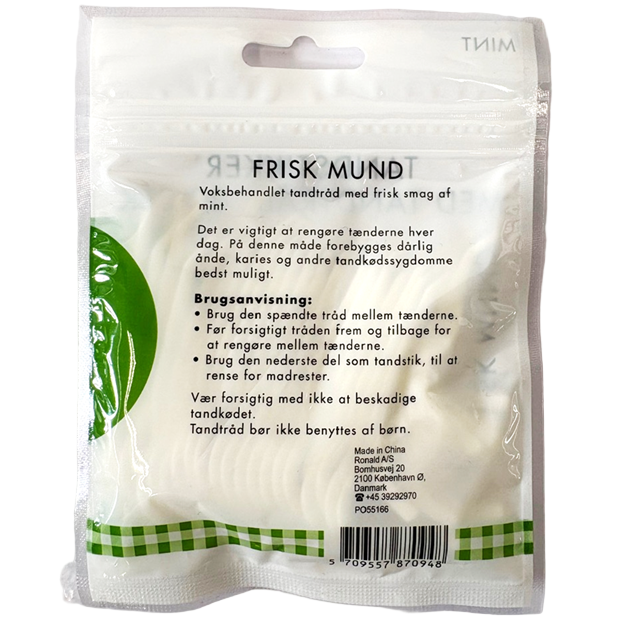 Tandstikker med tandtråd (30-pak)