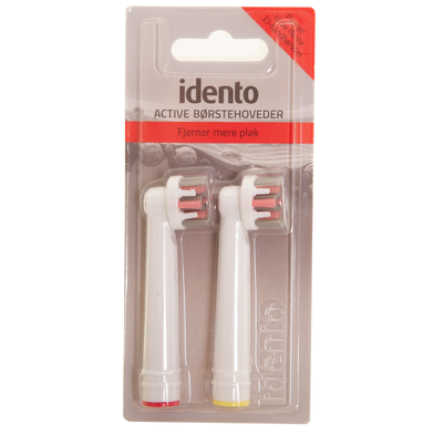 Idento – Børstehoved, Active (2-pak)
