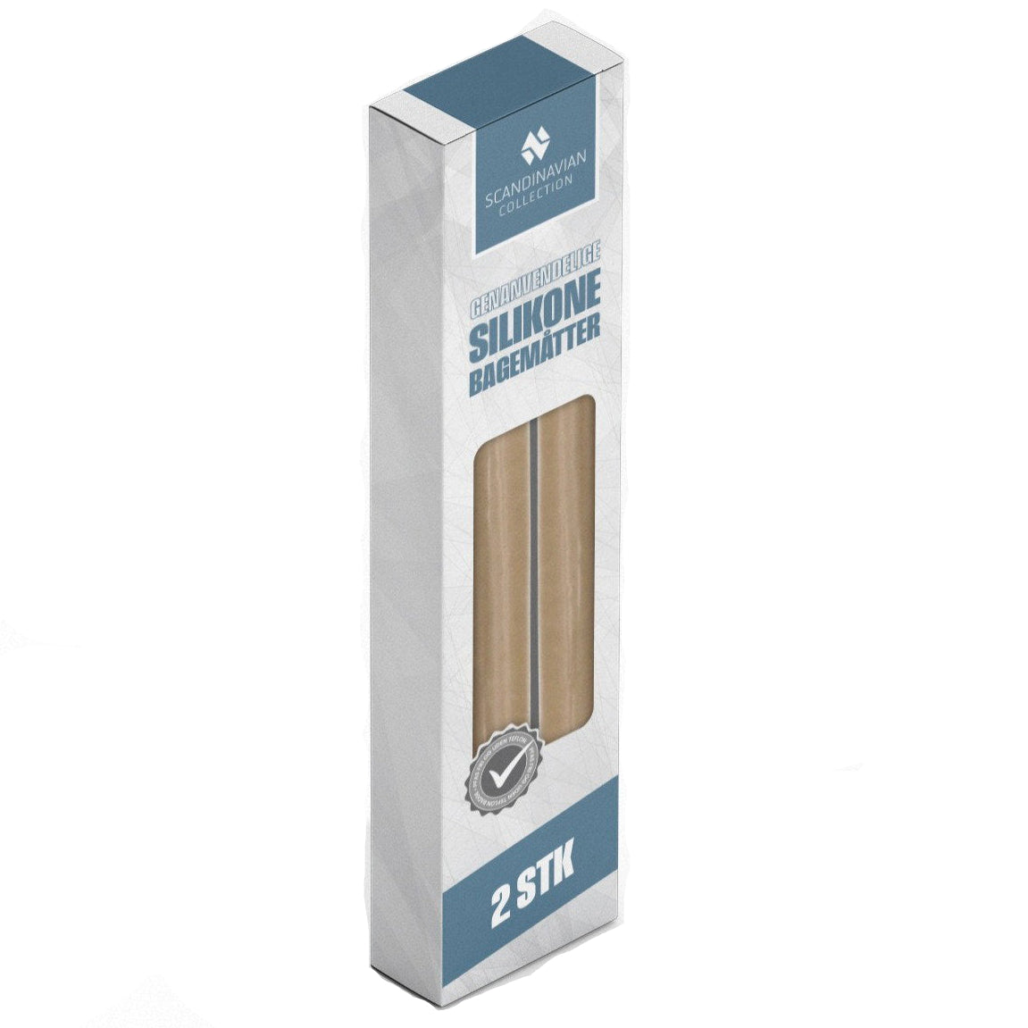 Scandinavian Collection – Silikone Bagemåtte (2-pak)