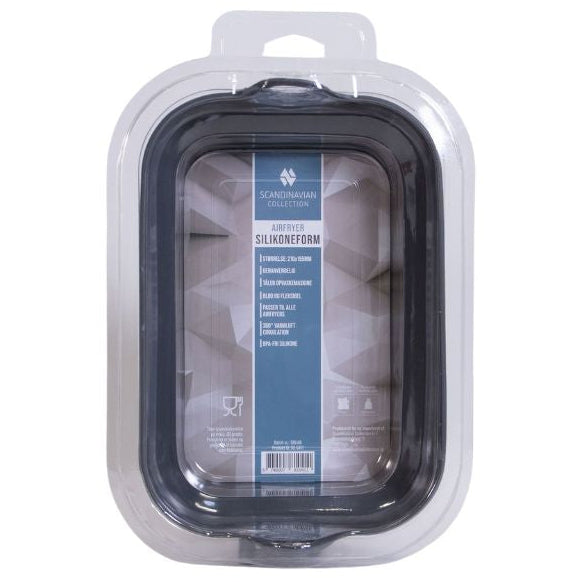 Scandinavian Collection – Airfryer silikoneform (22x15,5 cm.)