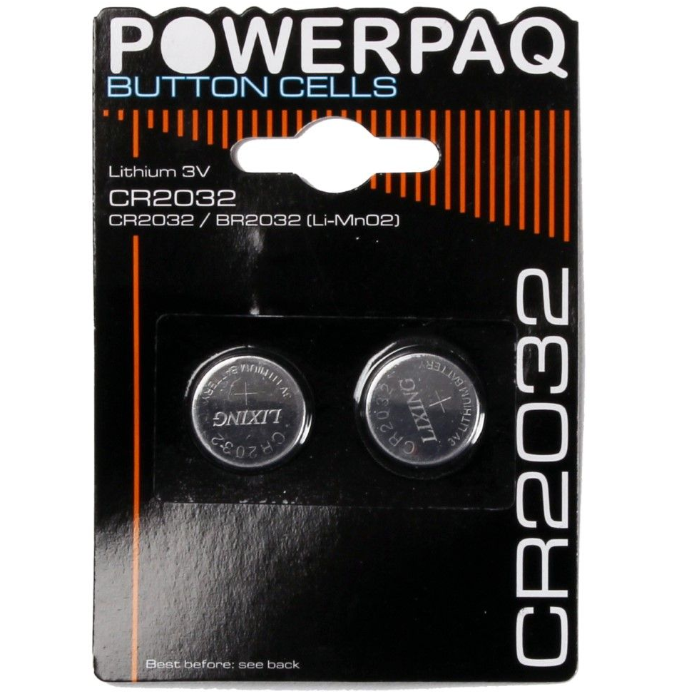 PowerPaq – Batteri CR2032 (2-pak)