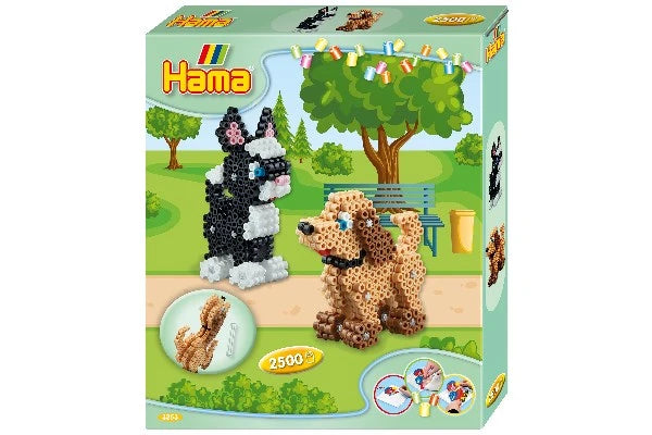 Hama – Midi Gaveæske (3D hund og kat)