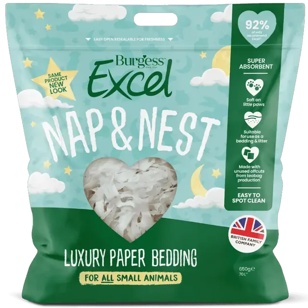Burgess – Excel Nap & Nest Luxury Paper Bedding