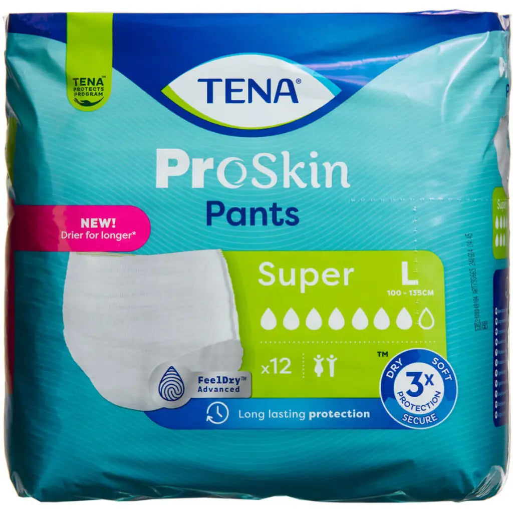 Tena – ProSkin Pants Super L (12-pak)