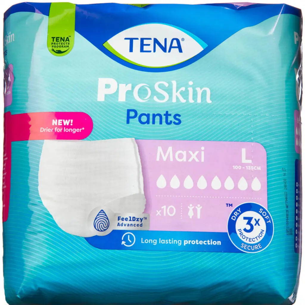 Tena – ProSkin Pants Maxi L (10-pak)
