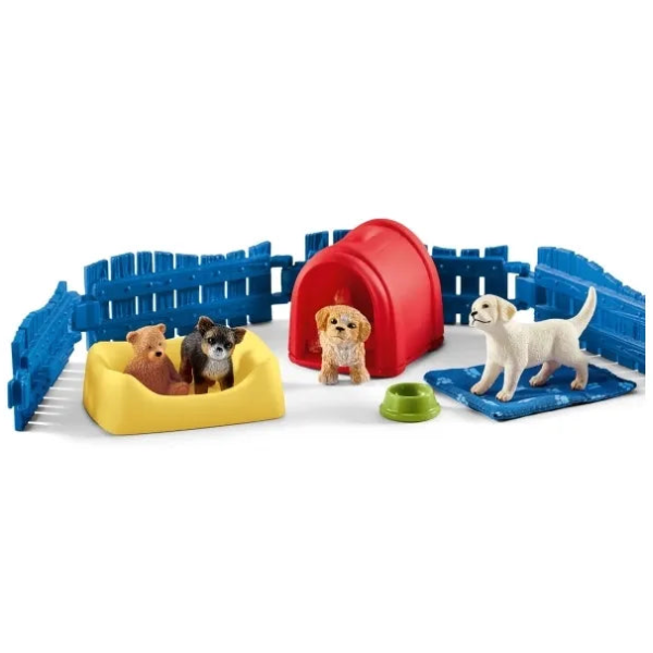 Schleich – Farm World: Hvalpegård (42480)