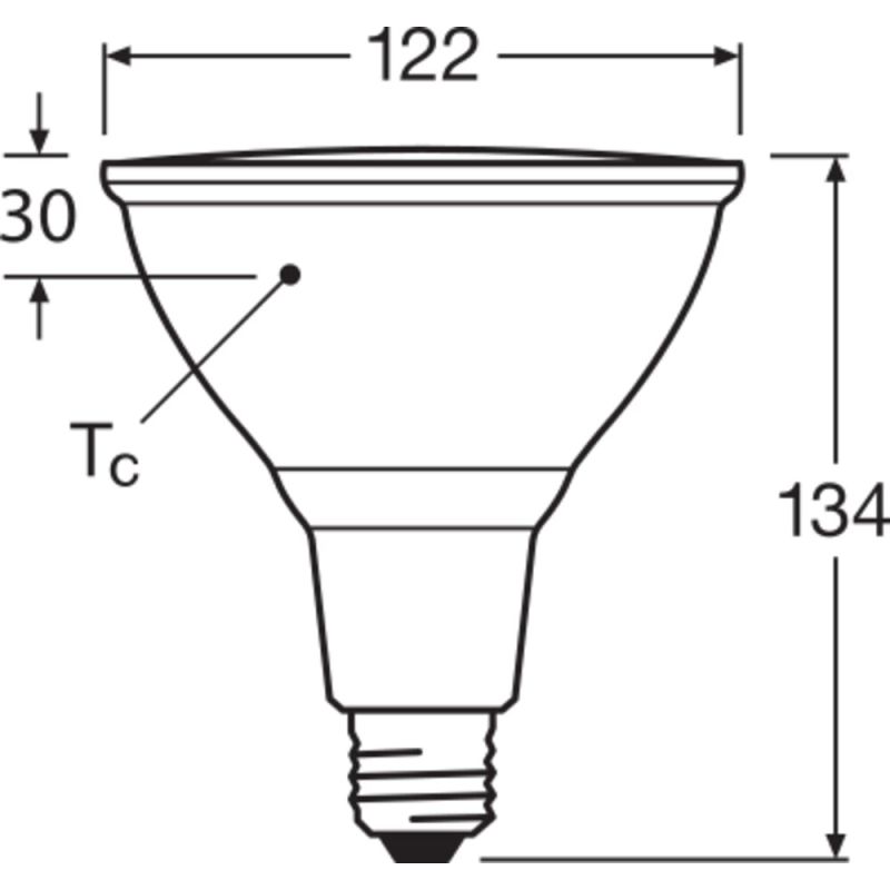 Ledvance – LED Spot PAR38 120 E27 2700K