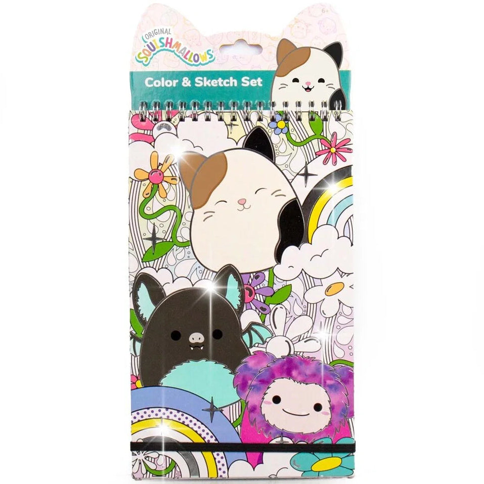 Squishmallows – Color And Sketch Book