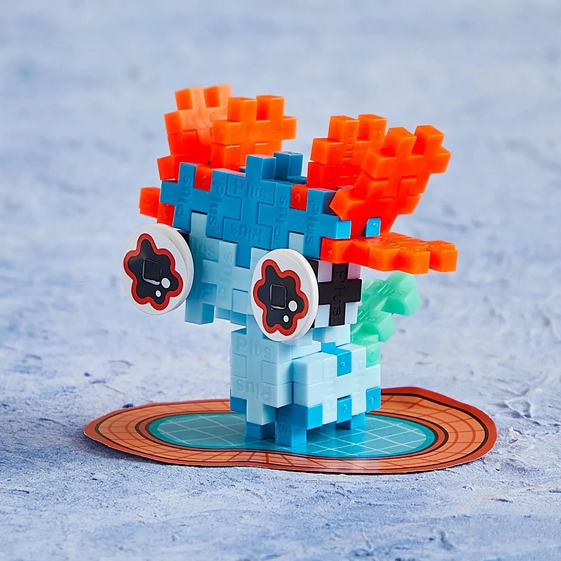 Plus-Plus – Blå Axolotl (4366)