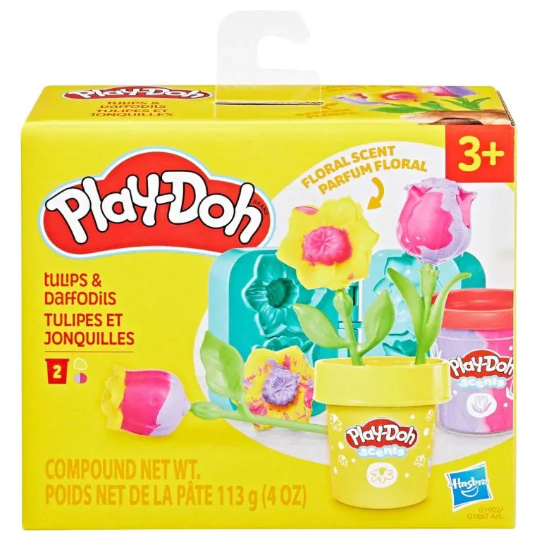 Play-Doh – Lil Flowers (Tulips and Daffodils)