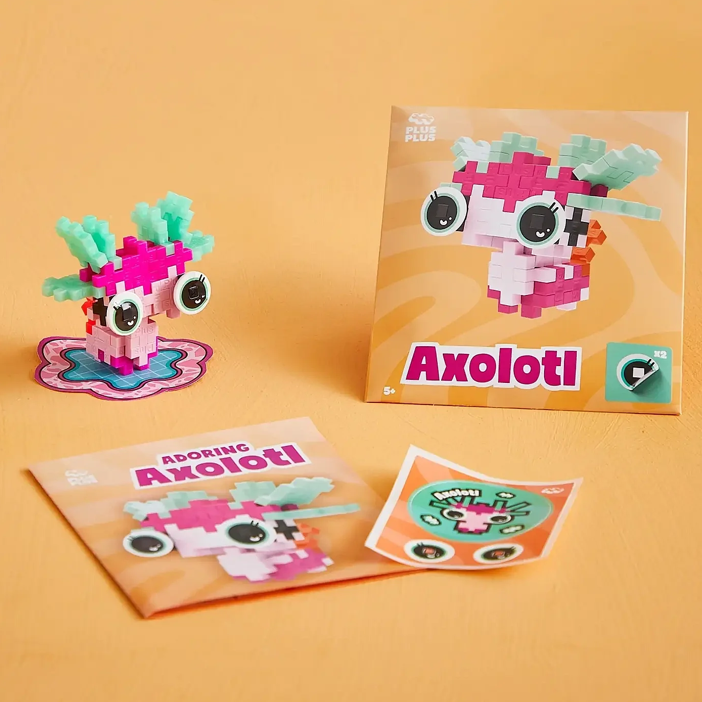 Plus-Plus – Pink Axolotl (4367)