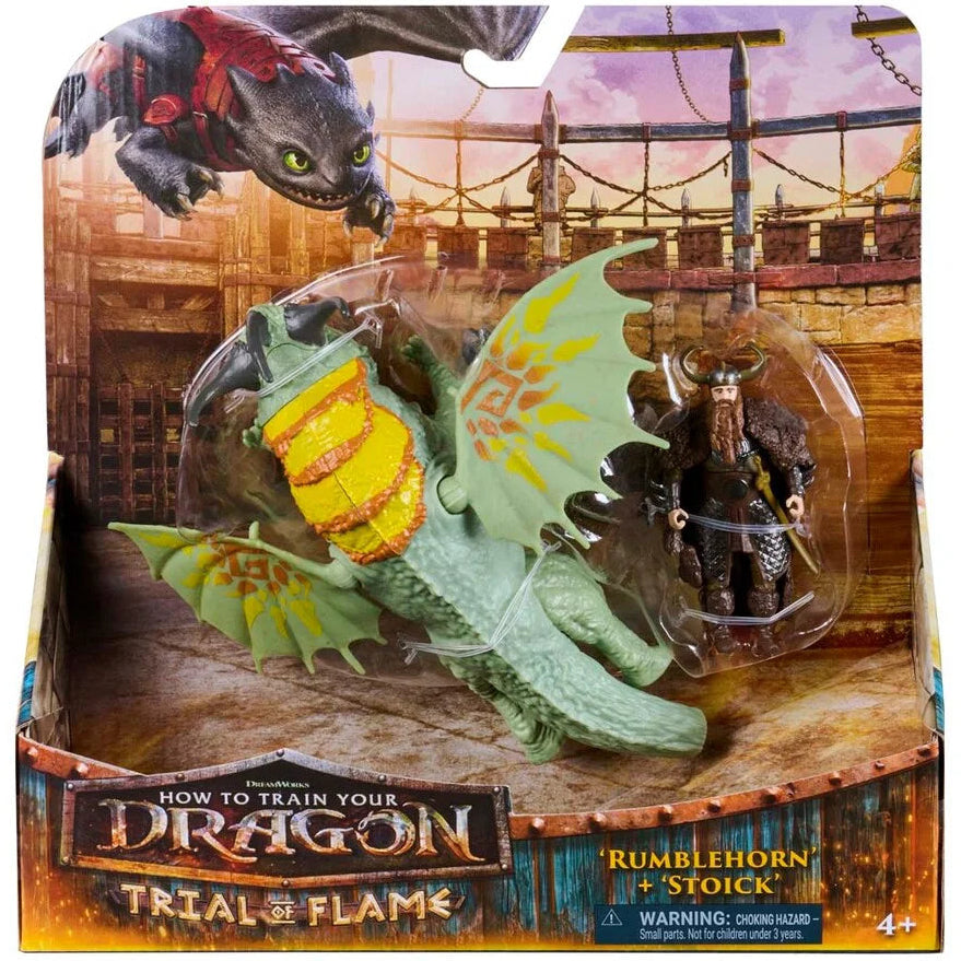 Dragons – Trial of Flame: Rumblehorn and Stoick