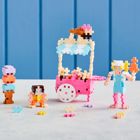 Plus-Plus – Learn to Build Ice Cream Shop (4351)