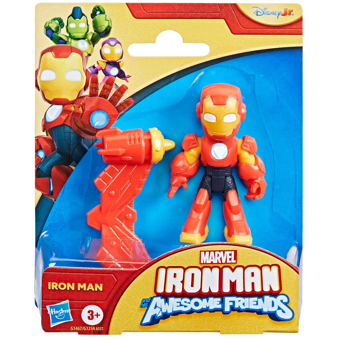 Iron Man – Awesome Friends-figur (Iron Man)