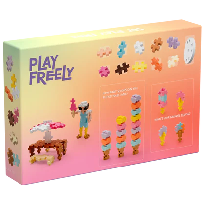 Plus-Plus – Learn to Build Ice Cream Shop (4351)