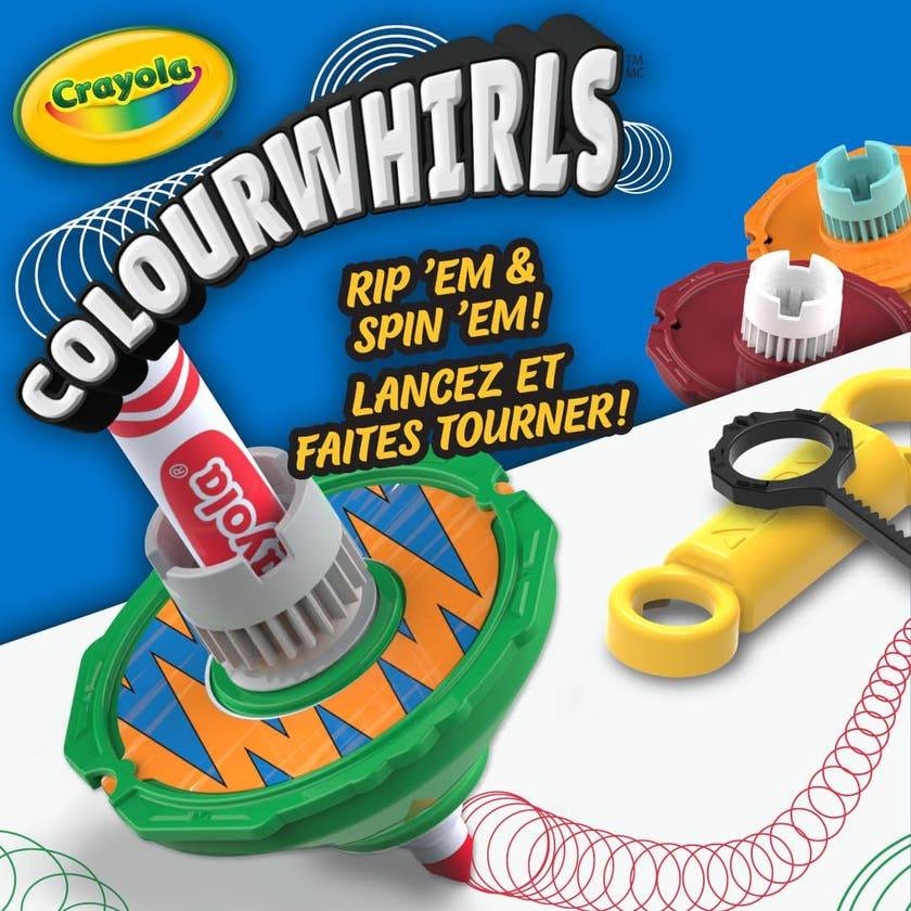 Crayola – Colourwhirls (assorteret)