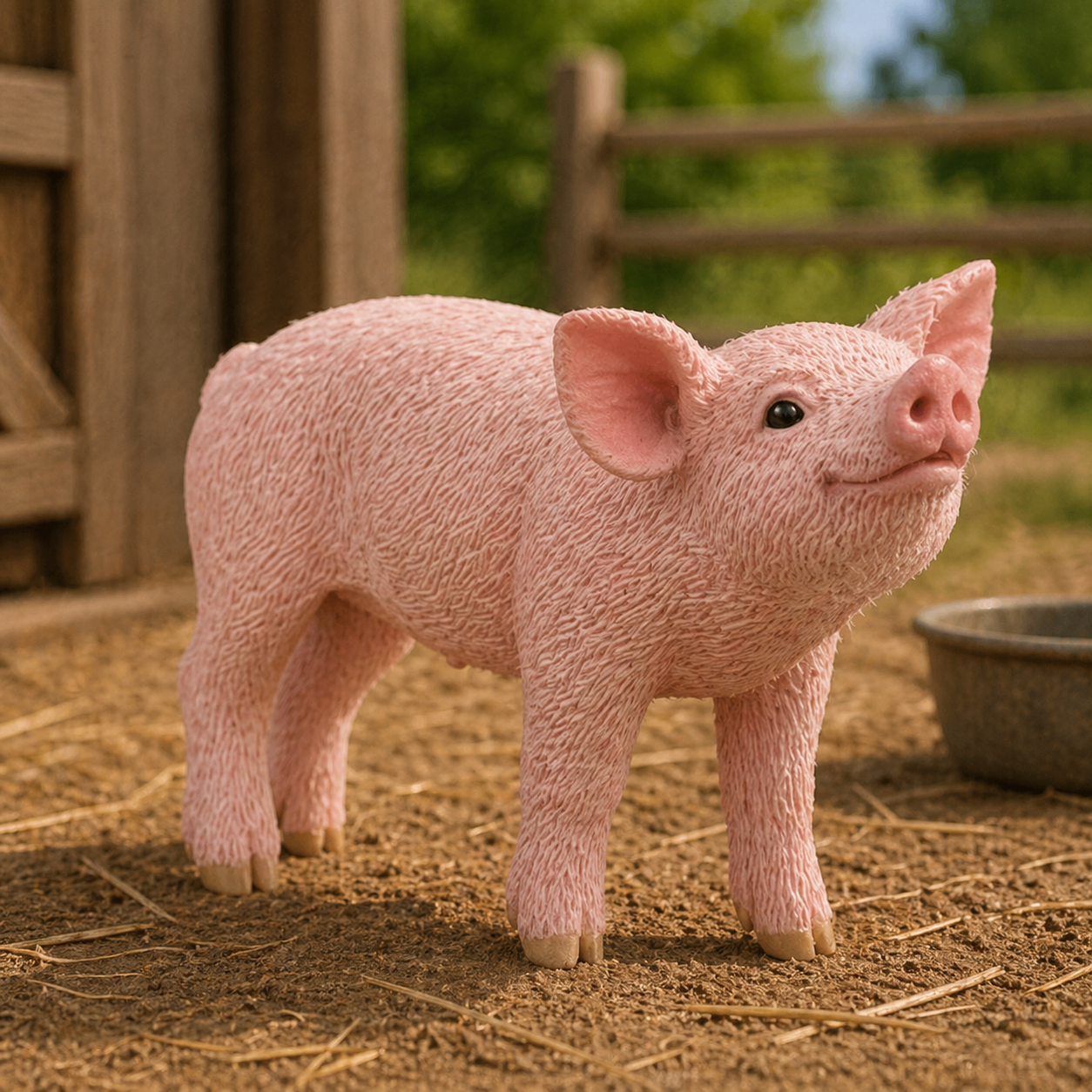 Schleich – Farm World: Gris, pattegris (13934)