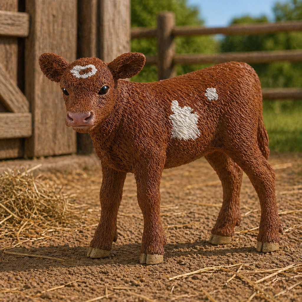 Schleich – Farm World: Texas Longhorn, kalv (17083)