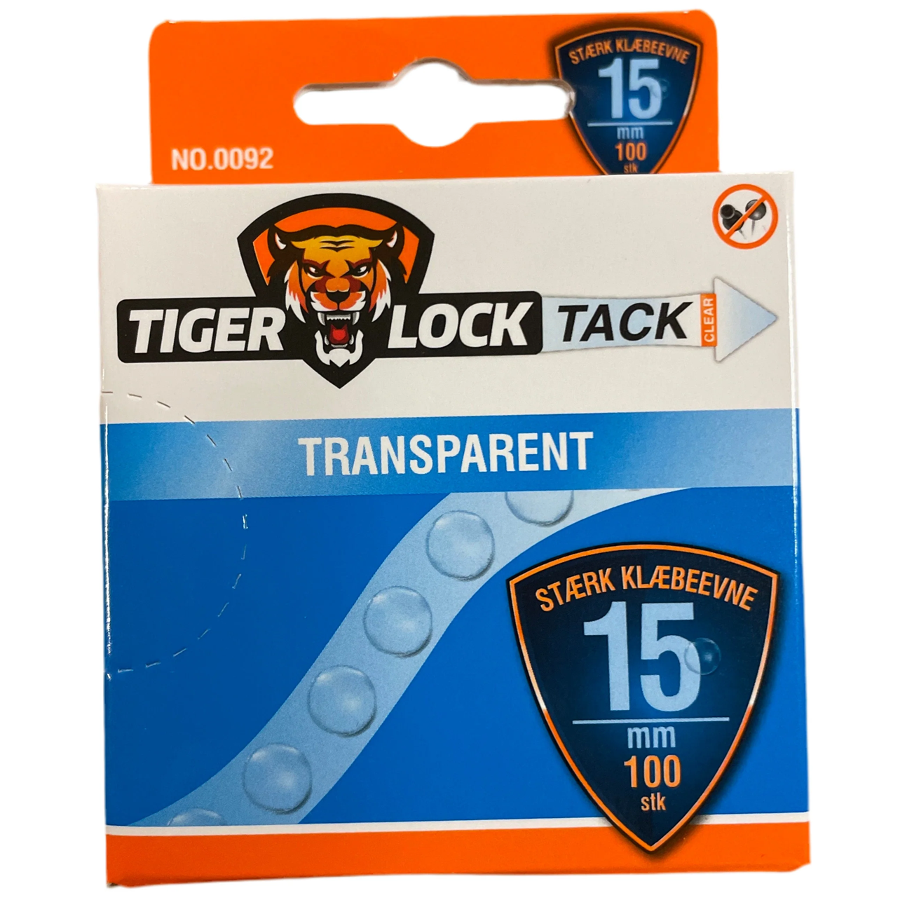 Tiger Lock – Klæbepuder (100-pak)