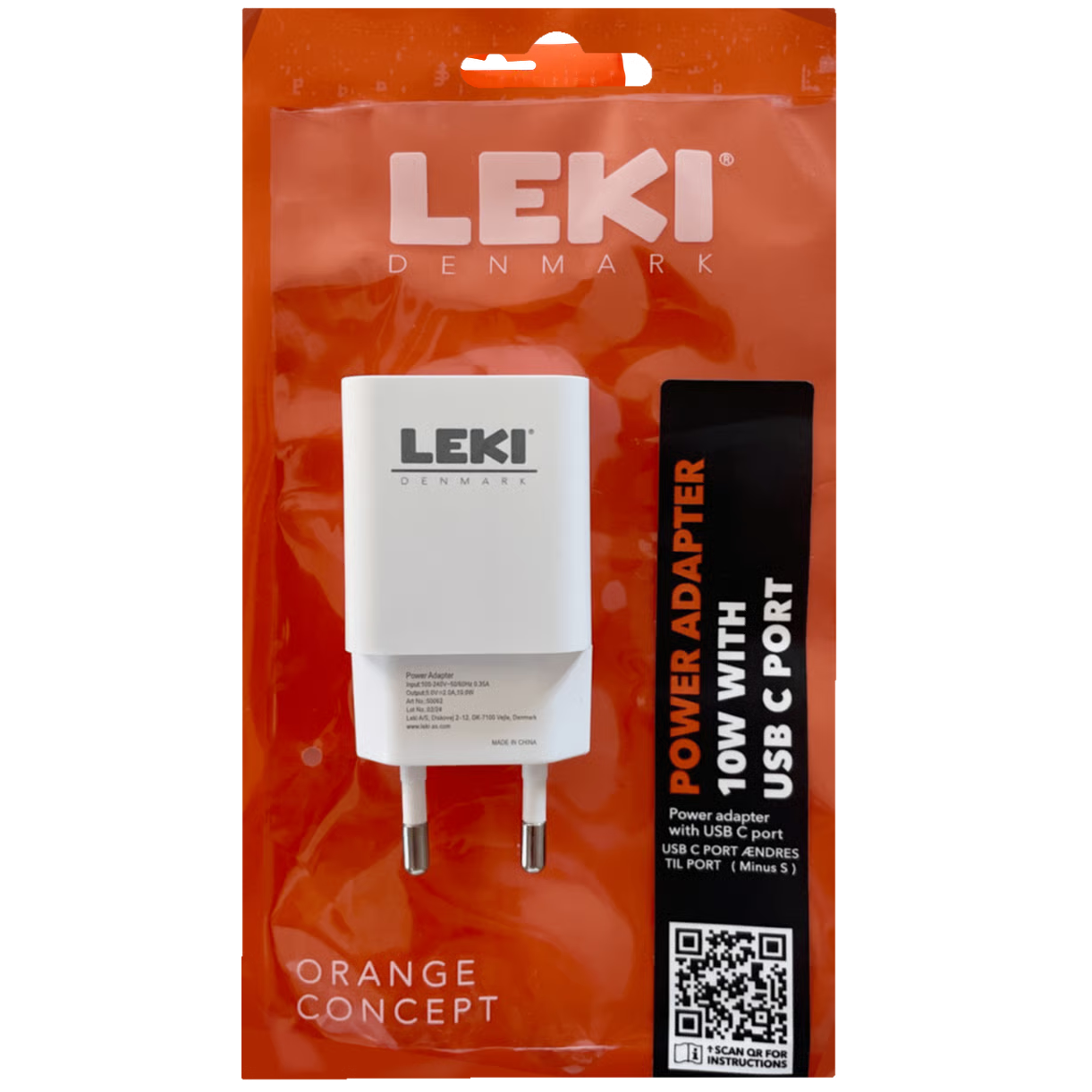 Leki – USB-C Strømadapter