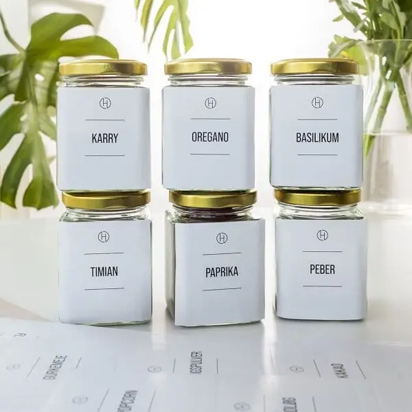 Olsen Home – Labels til organisering