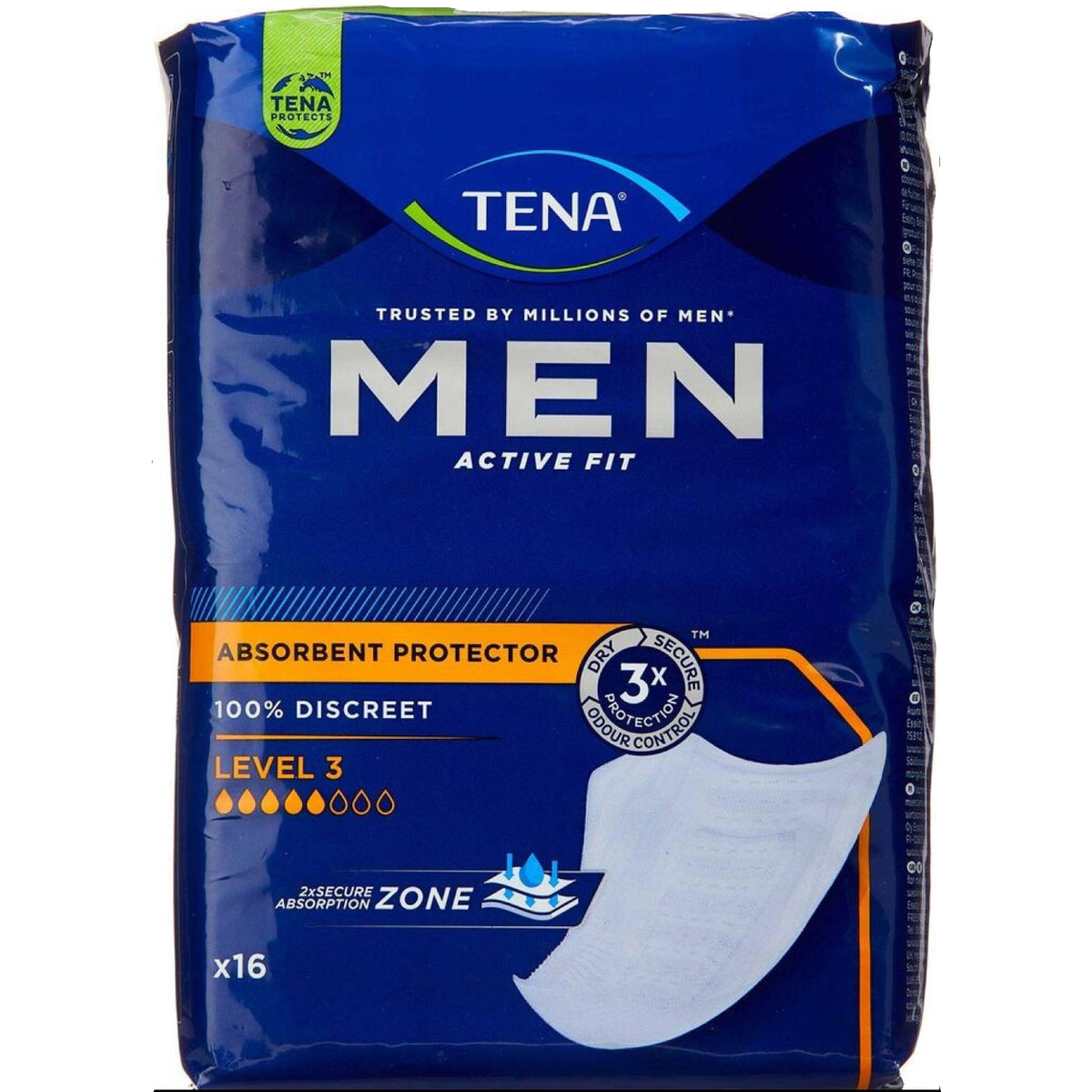 Tena – Men Active Fit Level 3 (16-pak)