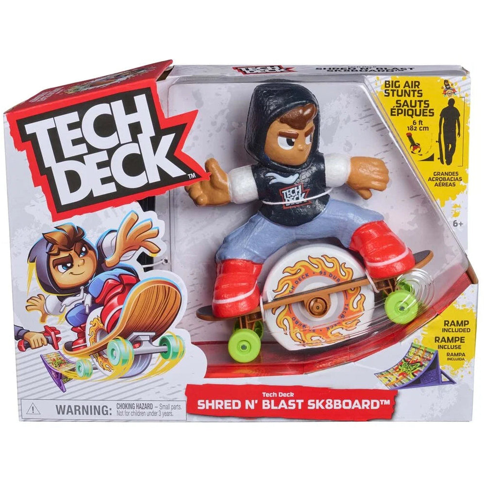 Tech Deck – Ted Shred N' Blast Skateboard Flywheel
