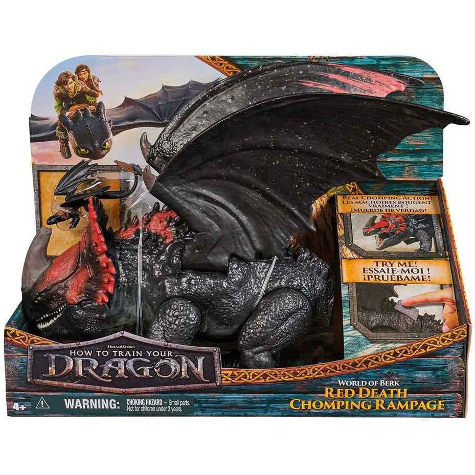 Dragons Movie – Red Death Chomping Rampage