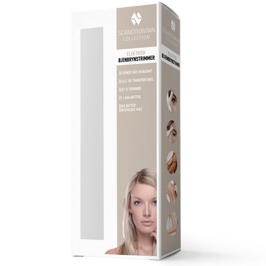 Scandinavian Collection – Elektrisk øjenbrynstrimmer