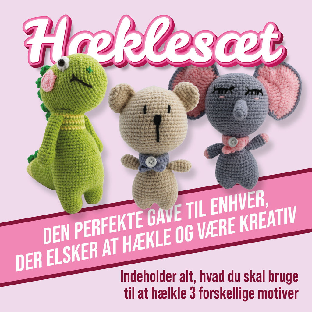 Scandinavian Collection – Hæklesæt (3-pak)