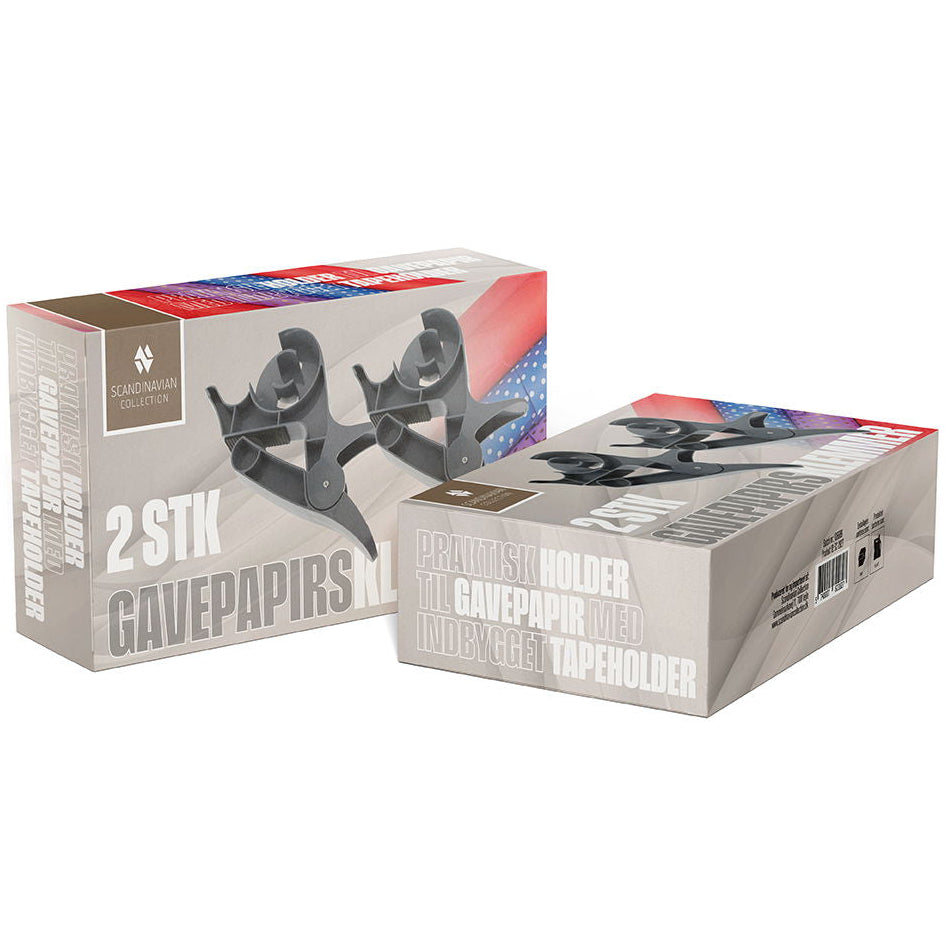 Scandinavian Collection – Gavepapirsklemmer (2-pak)