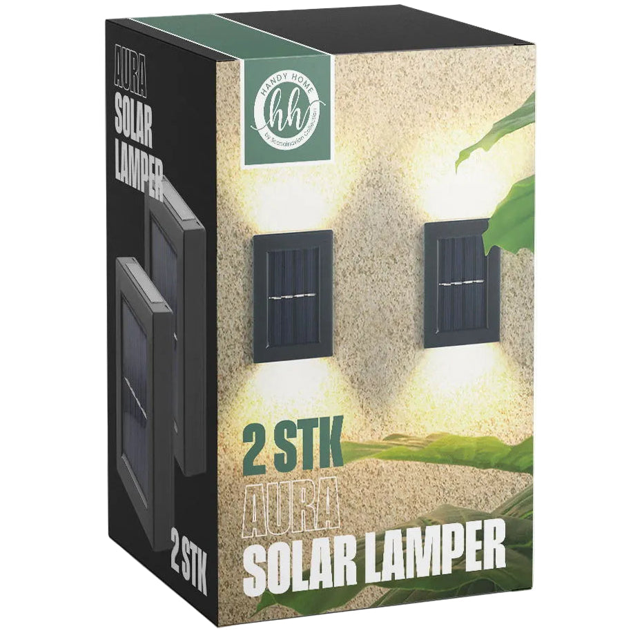 Handy Home – Aura Solar lamper (2-pak)