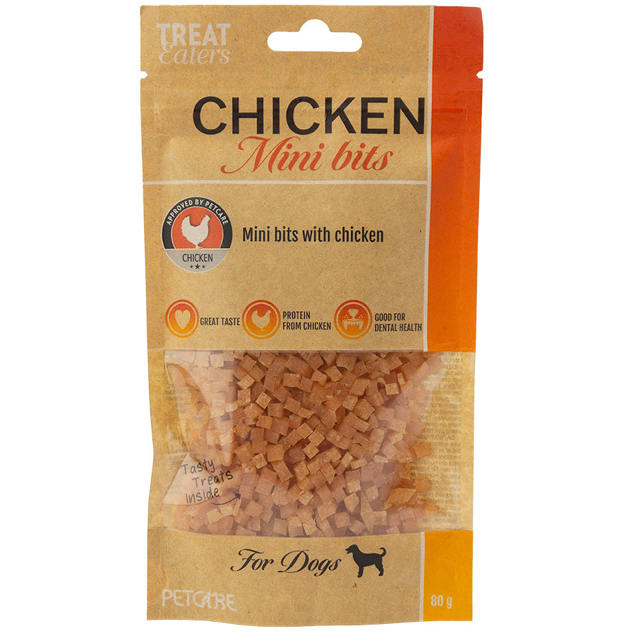 TreatEaters – Chicken Mini Bits 80 g.