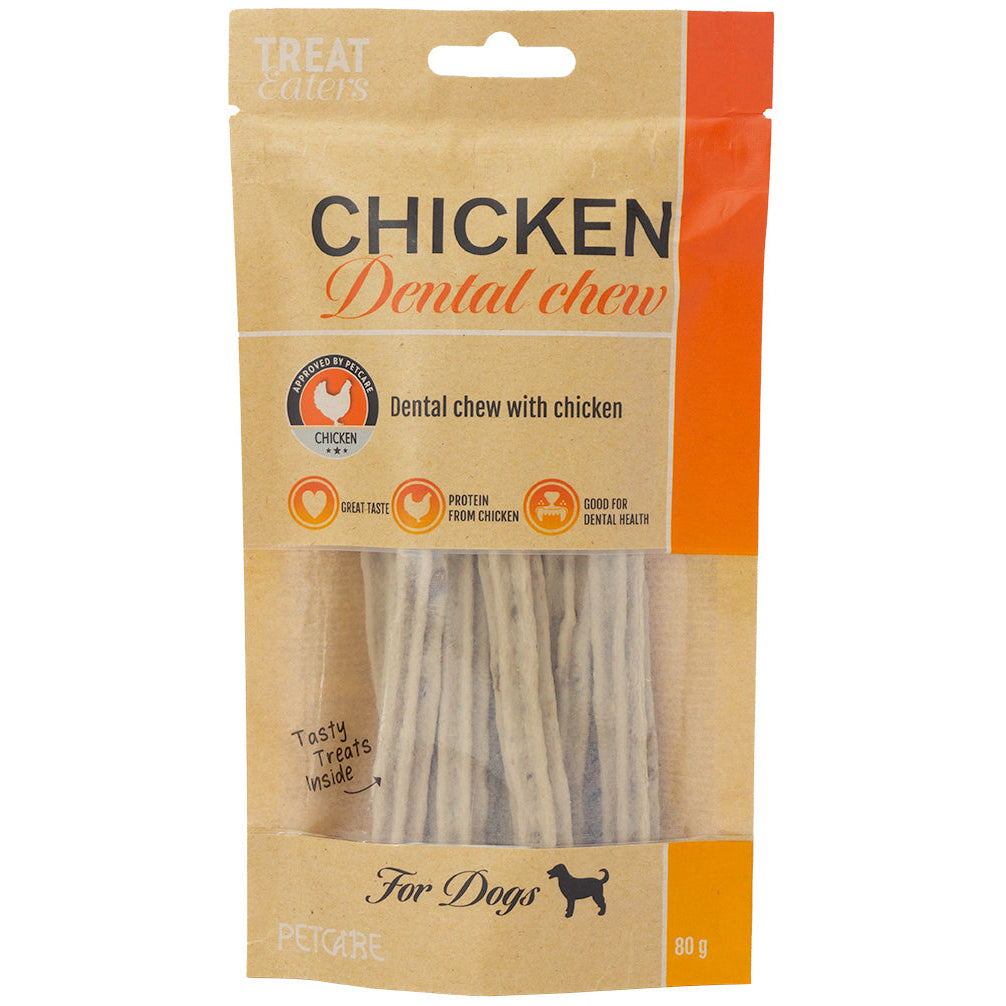 TreatEaters – Chicken Dental Chew 80 g.